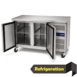 UNDER COUNTER CHILLER 2 DOOR