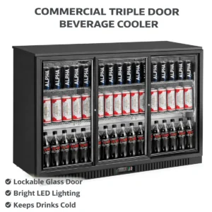 bar cooler 3 door , Commercial Fridge , bottle cooler 3 doors,