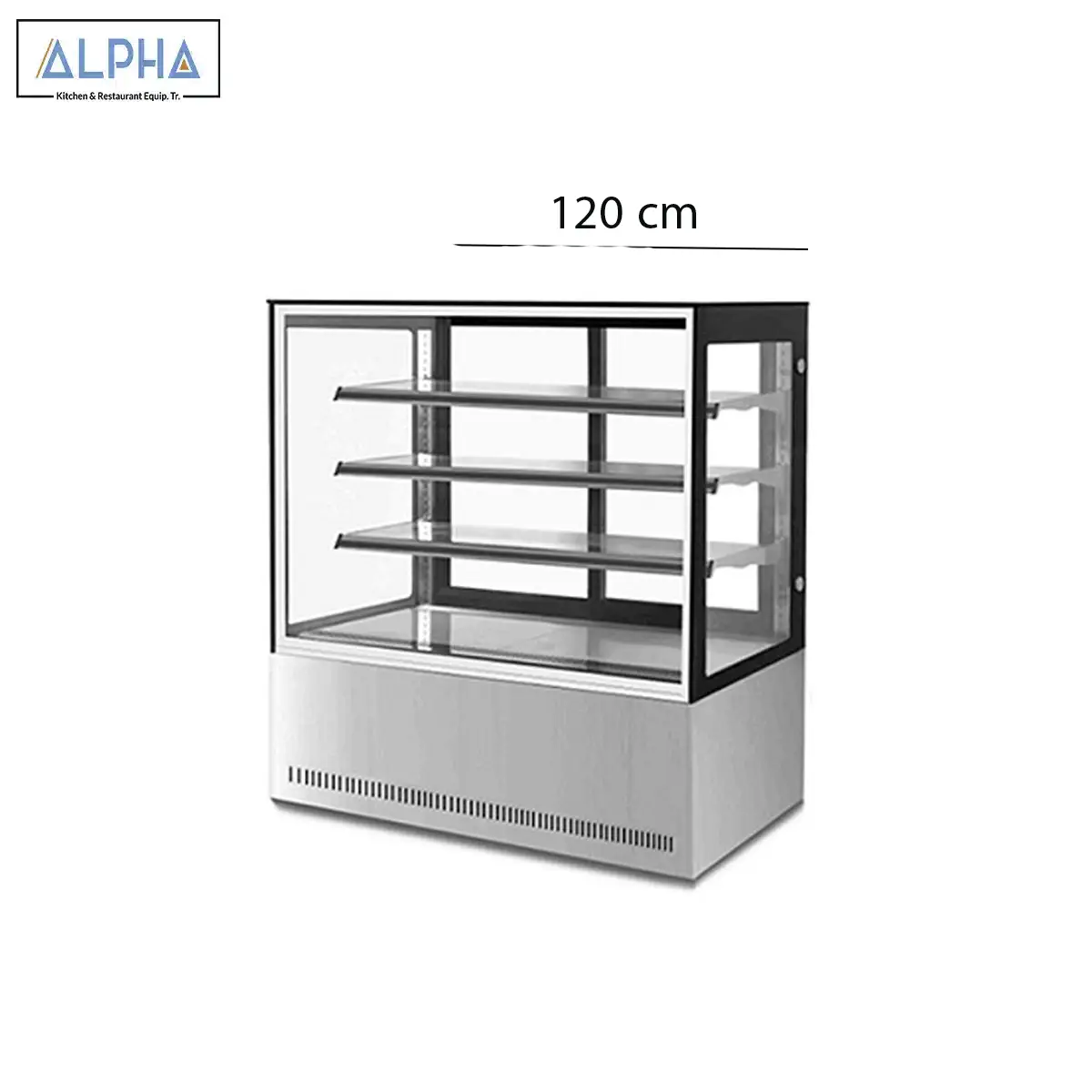 Cake Display Chiller | Alpha Kitchen Factory