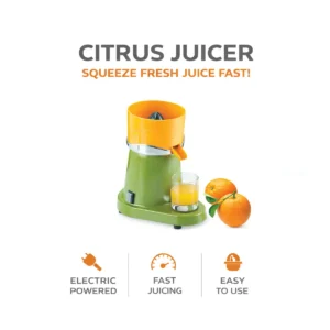 Orange Citrus juicer CJ4, Commercial Orange Juicer - Squeeze Fresh Citrus Juice, Automatic Orange Juicer | Kitchen Equipment Suppliers in UAE, orange citrus juicer CJ4, commercial citrus juicer, orange juicer machine for restaurant, juice bar citrus juicer, 1800 rpm citrus juicer, 32 litres per hour juicer, waterproof motor citrus juicer