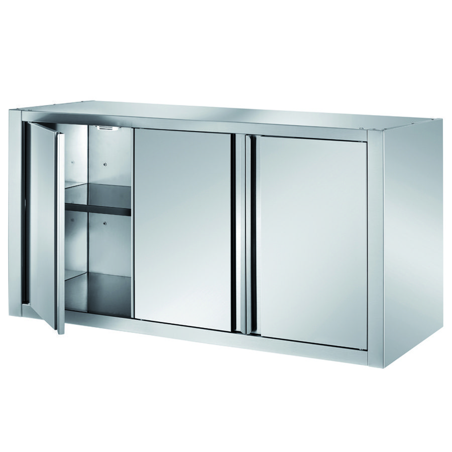 Armadio In Acciaio Inox Usato.C F Ss Wall Cupboard Alpha Kitchens Restaurant Equipment Tr