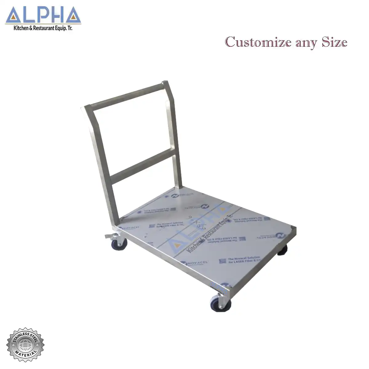 Platform trolley | ss trolley | ss Platform trolley | stainless steel platform trolley | loading trolley
