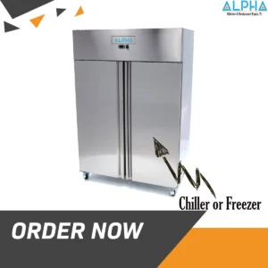 Double upright chiller
