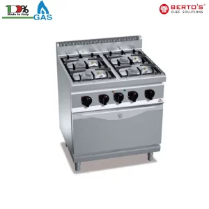 4 BURNER COOKER+OVEN