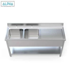 Double Bowl Sink 160