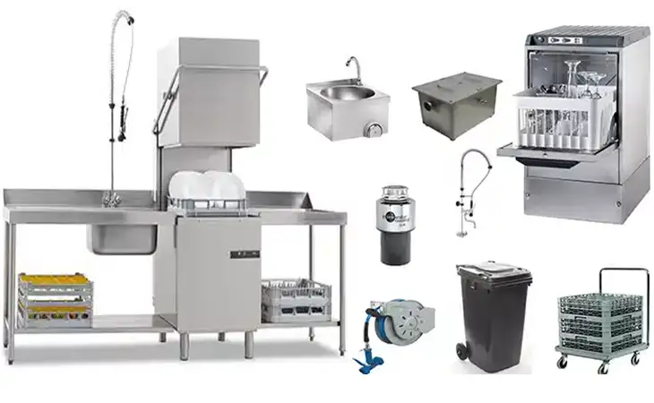 Used industrial dishwashing store machines