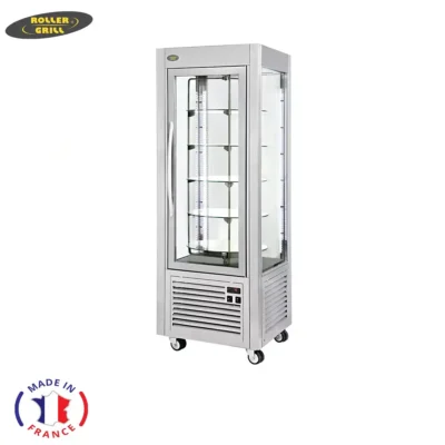 display cabinet turning glass