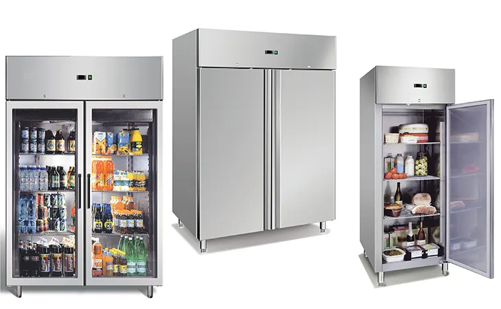 Upright best sale display cooler