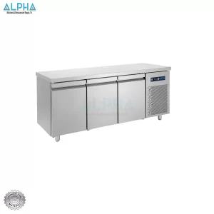 Chiller 3 Doors Counter Gr , Counter Top Chiller, 3 Doors Chiller, Commercial Chiller, Beverage Chiller, Restaurant Chiller, Cafe Chiller, Bar Chiller, Convenience Store Chiller, GN Compatible Chiller, HACCP Control Panel, Stainless Steel Chiller, Energy Efficient Chiller, LED Lighting Chiller, TECNOFRIGO