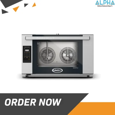 Commercial convection oven 4 Trays with humidity electric operated model XEFR-04EU-ELDV