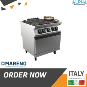 4 gas burner gas oven range, Mareno Brand in UAE