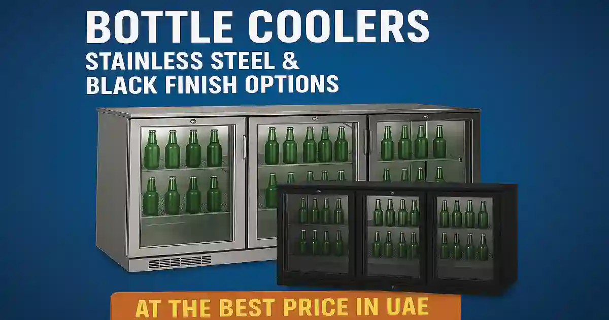 Bottle Coolers Ss & Black at the Best Price in UAE