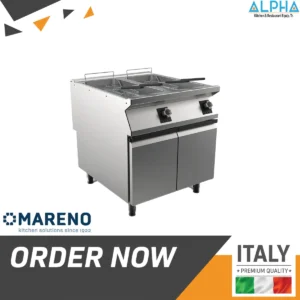 Mareno FR98E22A Electric Fryer, Double Pan Fryer Italy, Commercial Electric Fryer UAE, Twin Tank Fryer 22L + 22L, Professional Kitchen Equipment Dubai, Alpha Kitchen Sharjah