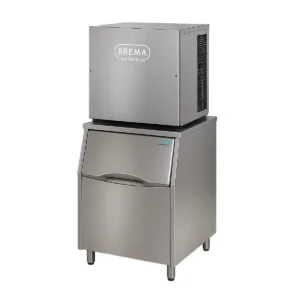 Brema Ice Maker VM900A 400KG, commercial ice maker UAE, Brema ice machine 400kg, industrial ice maker Dubai, Brema VM900 vertical ice system, hotel ice machine UAE, restaurant ice maker 400KG, catering ice machine Brema, Brema Ice Maker VM900A 400KG commercial ice machine stainless steel air cooled