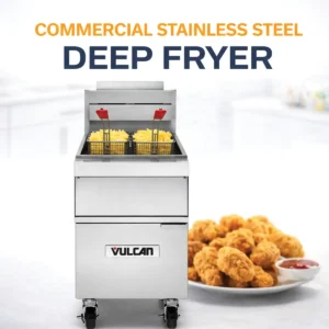 Gas Deep Fryer Single Well Freestanding