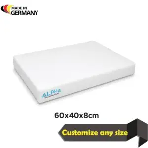 PE cutting board 60x40x8 cm, white chopping board UAE and Qatar , PE 500 cutting board, commercial kitchen cutting board, restaurant chopping board, heavy duty food preparation board